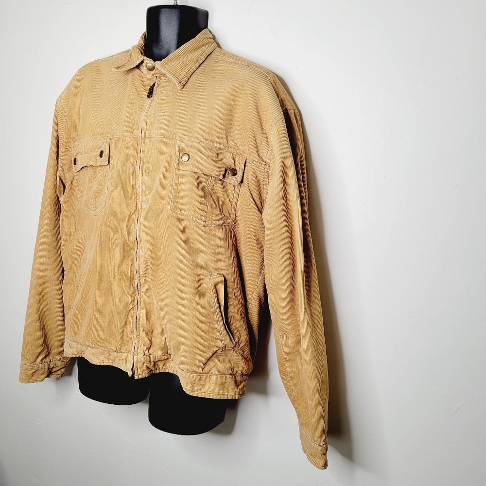Men's Tan Bomber Jacket